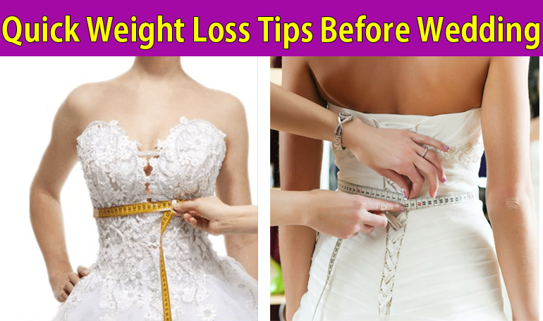  Lose Weight Before the Wedding